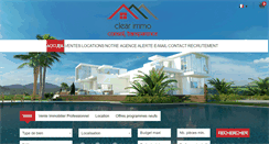 Desktop Screenshot of clear-immobilier.com