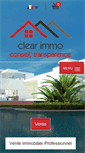 Mobile Screenshot of clear-immobilier.com